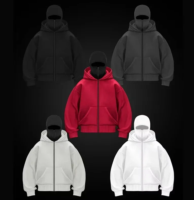 MASKD Zipped Hoodie